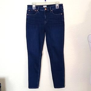 J. Crew 9" Toothpick jeans, size 29